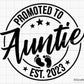 Promoted to Mommy Svg Png, Baby Announcement svg